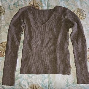 Brown sweater